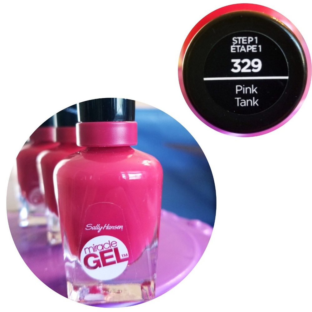4-Sally Hansen miracle gel and 1 Top coat